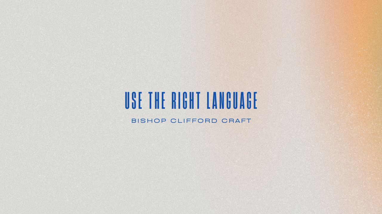 Read more about the article Use the right language
