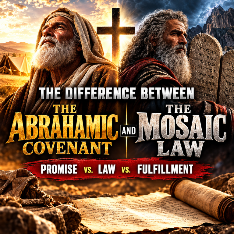 Read more about the article Understanding the Difference Between the Abrahamic Covenant and the Mosaic Law